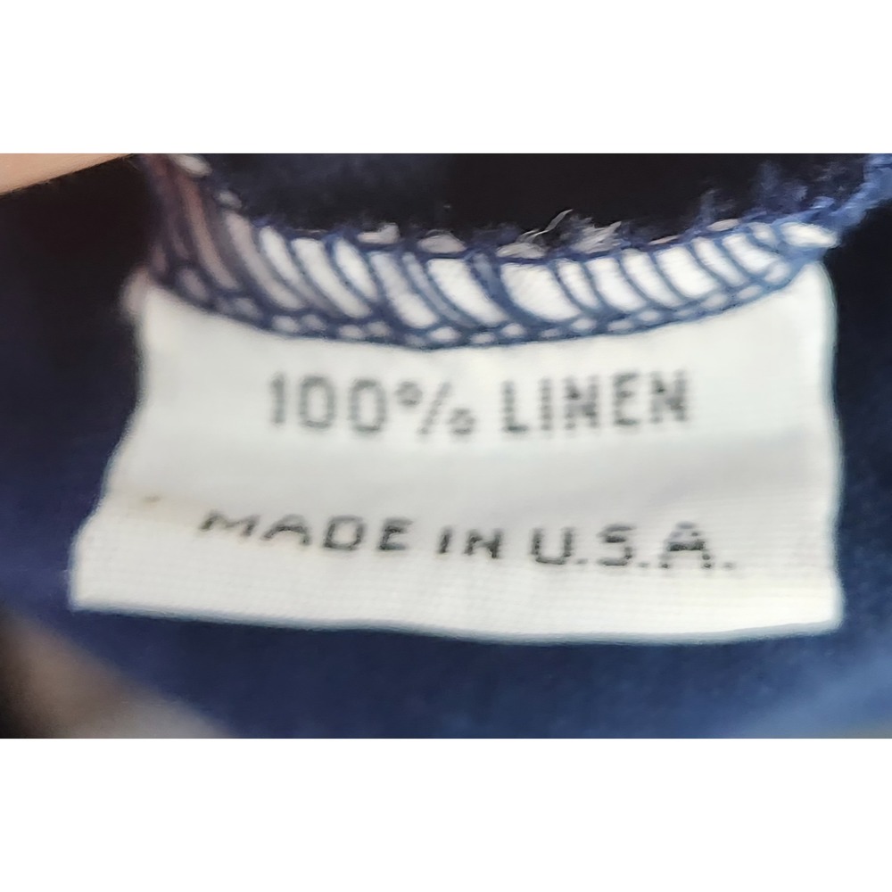 Bryn Walker Pira Tank Top Dewberry Blue 100% Linen Sleeveless Womens Large NEW - Picture 6 of 10